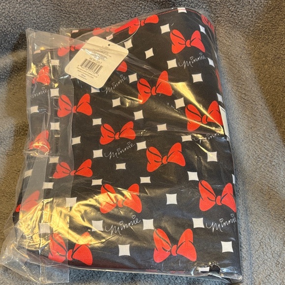 Disney Handbags - Disney Red Bow Patterned Tote Bag